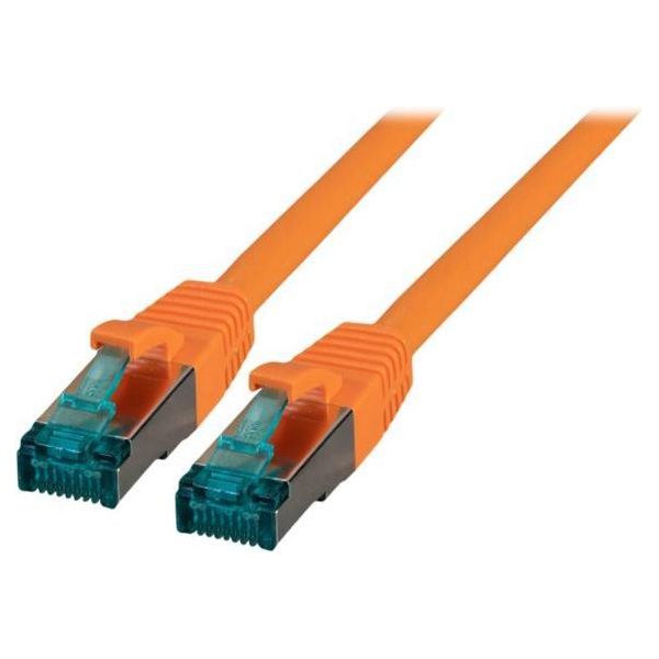 Efb MK6001.1O Efb RJ45 Patchkabel S/Ftp, Cat.6A, Lszh, 1M, Orange-image