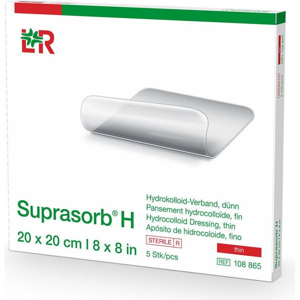 Suprasorb H Hydrocoll.Bandage Sottile 20X20 Cm 5 Pz-image