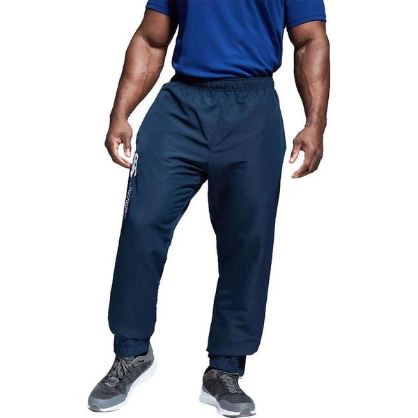 Pantaloni Da Allenamento Canterbury Cuffed Stadium Navy-White Taglia L Pantaloni Sportivi-image
