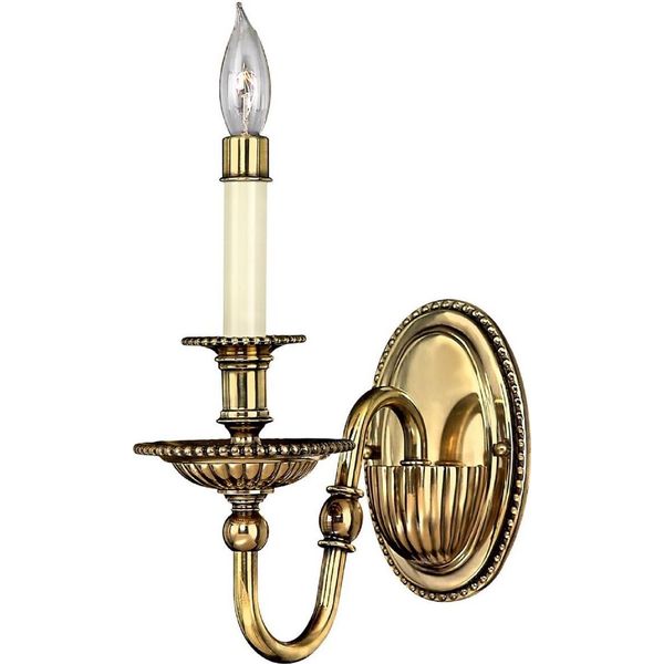 Casa Padrino Lampada Da Parete Barocca In Ottone 11,4 X 24,1 X H. 27,9 Cm - Magnifica Lampada Da Parete Per Hotel E Ristoranti In Stile Barocco - Qualità-image
