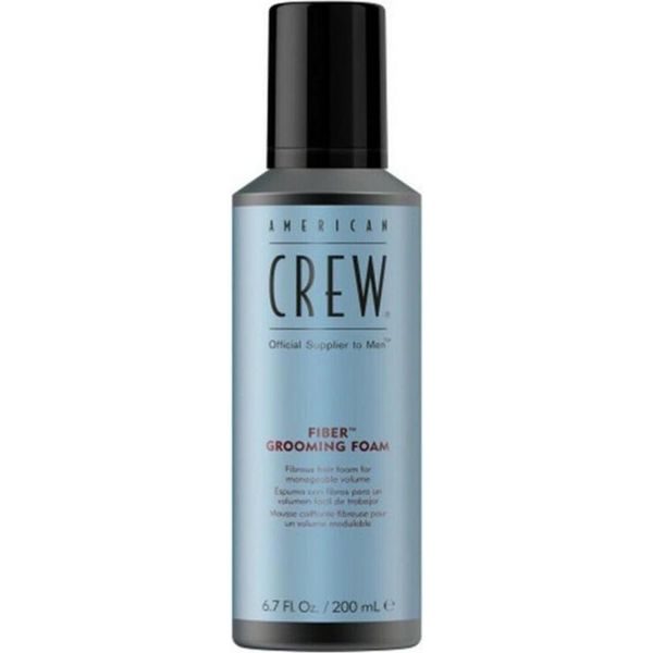 American Crew, Fiber Grooming, Hair Styling Mousse, For Styling, Medium Hold, 200 Ml-image