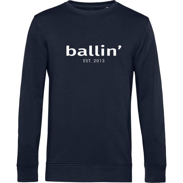 Ballin Est. 2013 Maglione Basic Blu - Grande Xxl-image