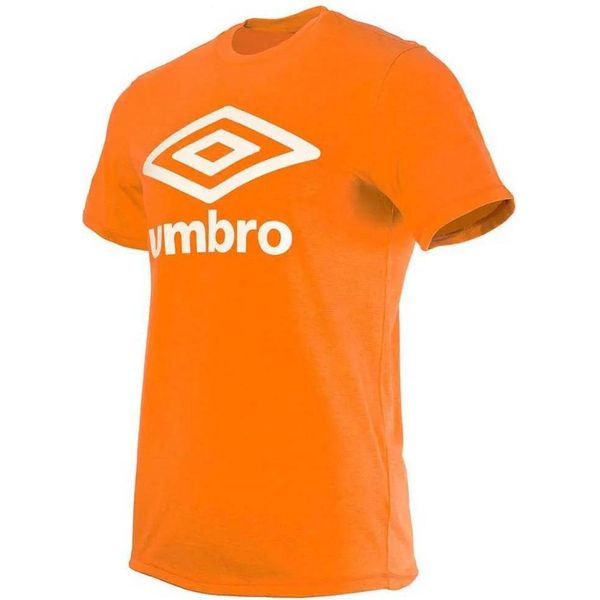 Umbro Football Wardrobe Large Logo Kurzarm-T-Shirt Orange Xl Herren Orange Xl-image