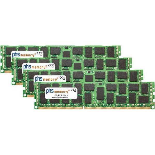 Kit Di Memoria Ram Phs-Memory 32GB (4X8Gb) Per Supermicro H8DGU-F DDR3 Rdimm 1600Mhz (SP160083)-image