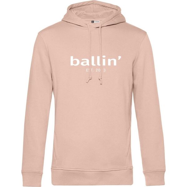Felpa Con Cappuccio Ballin Est. 2013 Basic Rosa - Grande Xxl-image