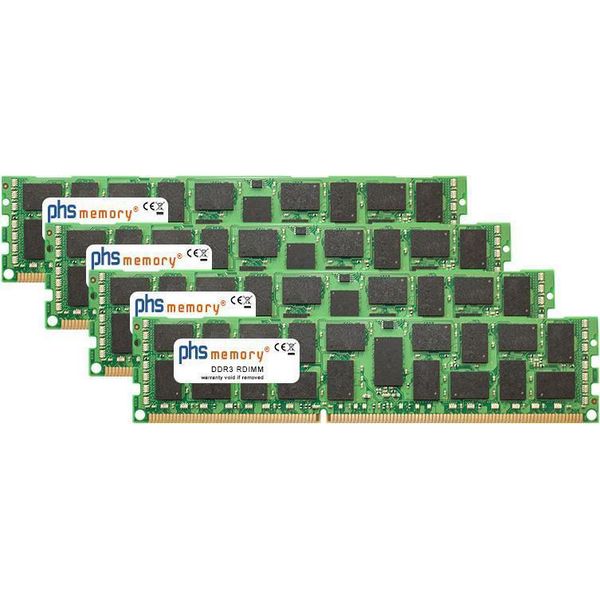 Kit Di Memoria Ram Phs-Memory 32GB (4X8Gb) Per Supermicro A+Server 1022GG-TF DDR3 Rdimm 1600Mhz (SP160111)-image