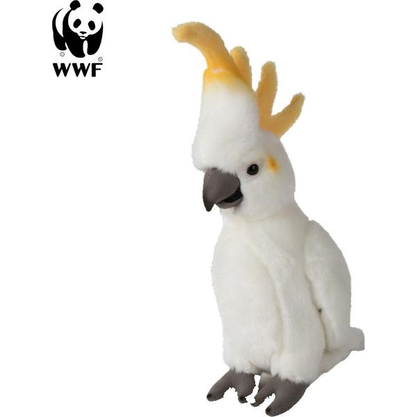 Wwf Peluche Cacatua (24 Cm) Peluche Realistico Peluche Giocattolo Morbido Peluche Uccello Pappagallo-image