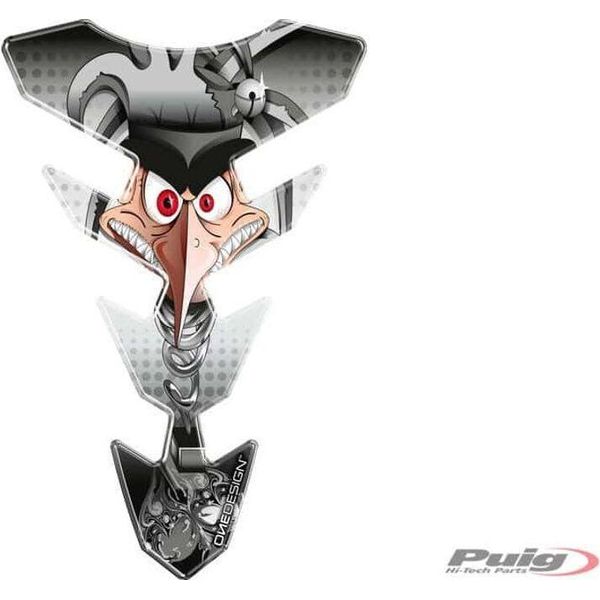 Puig 6496U Protezione Serbatoio Joker Per Honda NT650V Deauville Grigio-image
