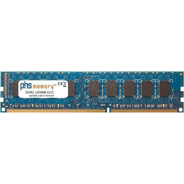 Phs-Memory 8GB Memoria Ram Per Msi H81M-E33 V2 DDR3 Udimm Ecc 1600Mhz PC3L-12800E (SP157208)-image