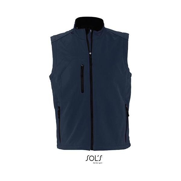 Sols 46601 | Gilet Softshell Rallye Senza Maniche / Scaldacorpo Da Uomo - Colore: French Navy - Taglia: L-image