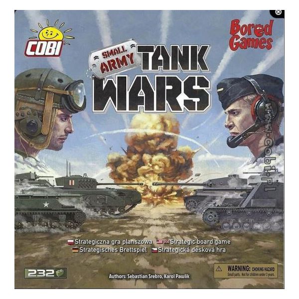 Cobi Small Army Tank Wars Gioco Da Tavolo Strategico, Gioco Da Tavolo Strategico, Gioco, Gioco Da Tavolo, Gioco, Da 8 Anni, 232 Pezzi, 22104-image