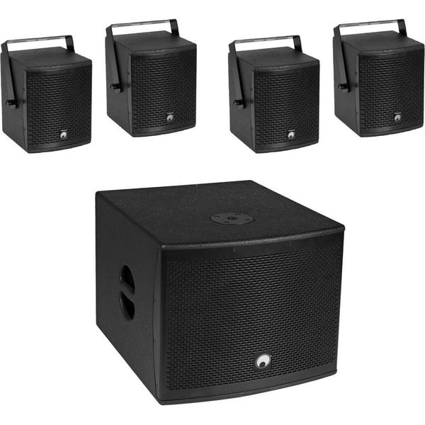 Omnitronic 20000757 - Verkabelt & Kabellos - 130 W - 150 - 20000 Hz - 8 Ohm - Schwarz-image