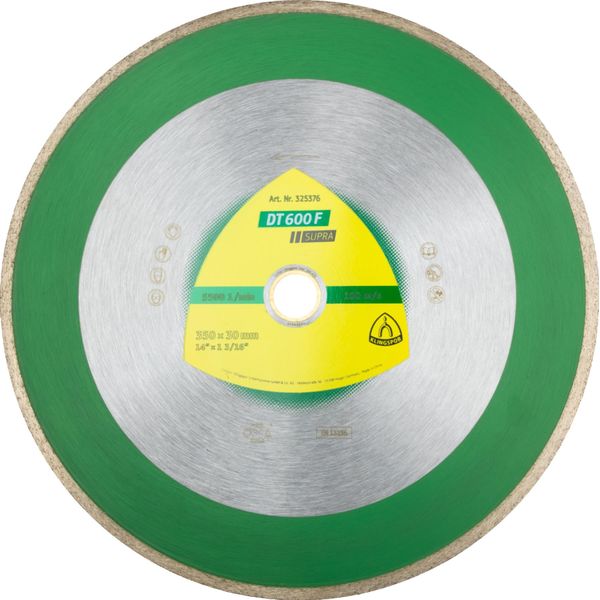 Dt 600 F Dischi Da Taglio Diamantati, 180 X 1,6 X 30 Mm 1,6 X 7 Mm, 325455-image