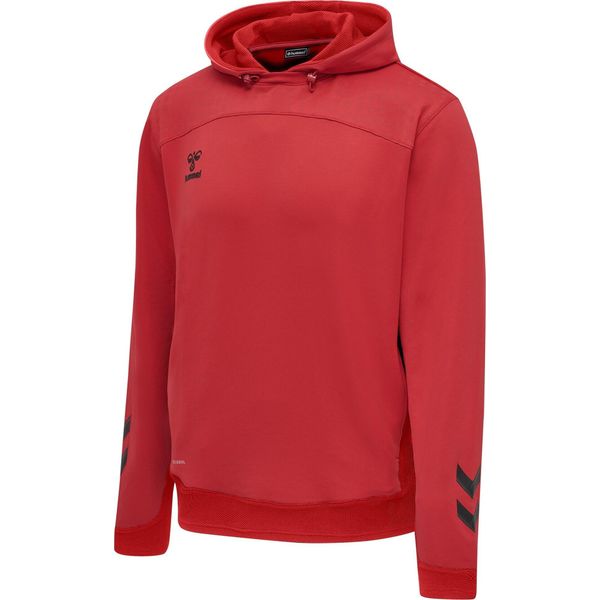 Hummel Lead Poly Kapuzen-Sweatshirt Kinder, True Red, 128-image