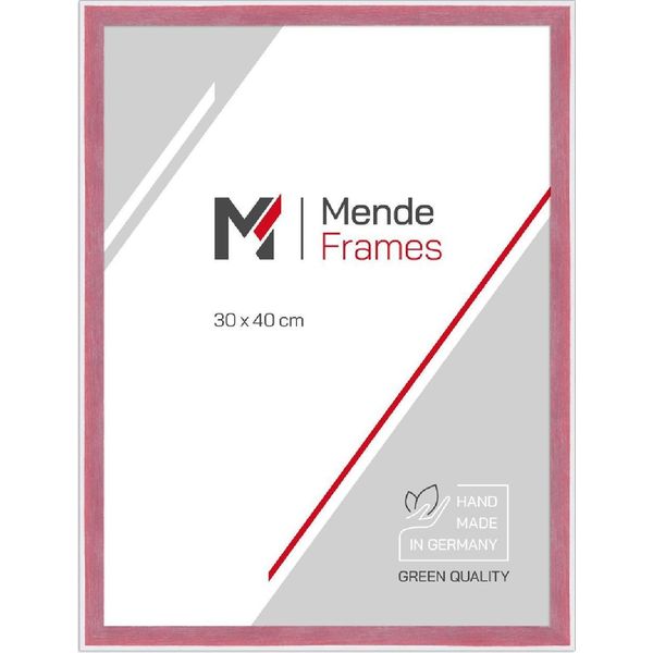 Mendeframes H080 Cornice In Legno Rosso 24X30 Cm Vetro Normale-image