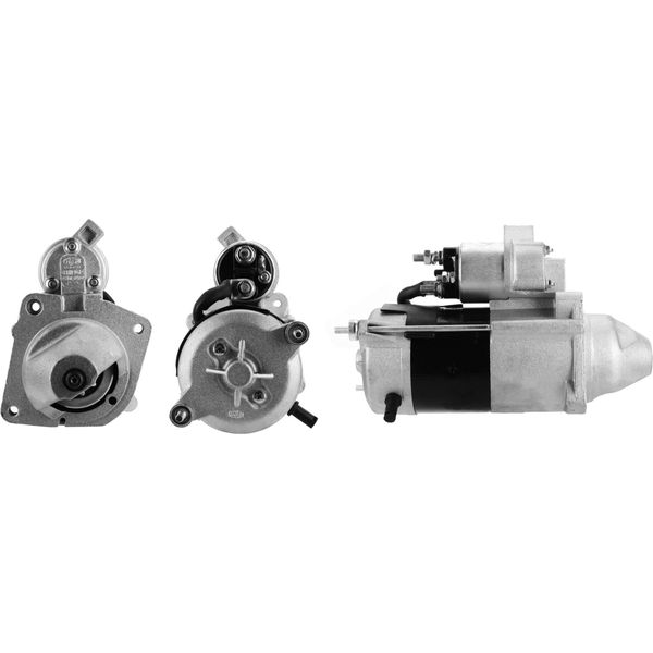 Dri 318068092 Motorino Di Avviamento 2,6 Kw Per Fiat Ducato Furgone/Telaio (230) 12 V-image