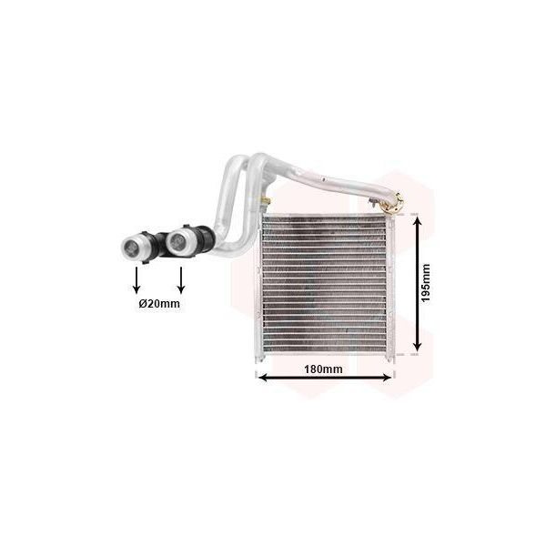 Van Wezel 58016700 Scambiatore Di Calore Radiatore Riscaldamento Interno Per Vw Golf Vi Variant (AJ5) Jetta Iv (162, 163, AV3, AV2)-image