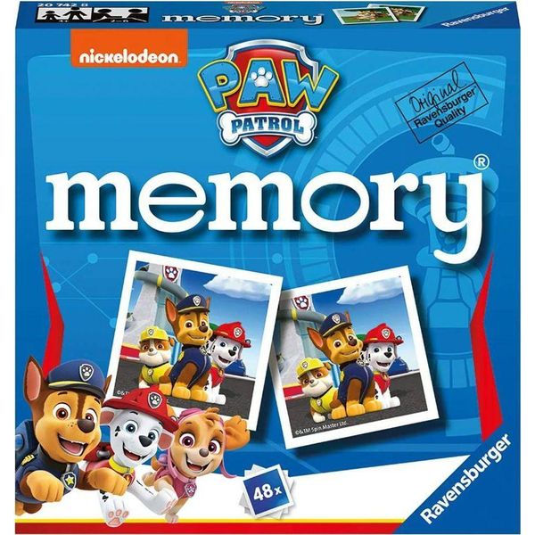 Mini Memory® | Paw Patrol | 48 Carte | Ravensburger | Gioco Di Ruolo-image