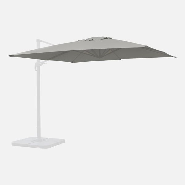 Telo Per Ombrellone Falgos 3X3M, Grigio-image