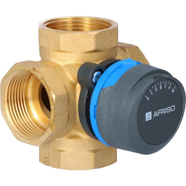 Valvola Miscelatrice Universale A 4 Vie 5/4" Pollici Bsp Filettatura Femmina DN32 Sistemi Di Riscaldamento-Raffreddamento"-image