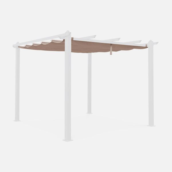Telone Per Pergola Condate In Poliestere 3X3 M, Talpa-image