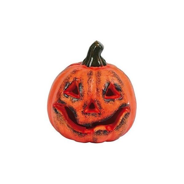 Halloween Zucca Decorazione Figura Spaventosa Autunno Accessorio Arancione Faccia Di Zucca Decorazione Mood Partito, Colore: Arancione-image