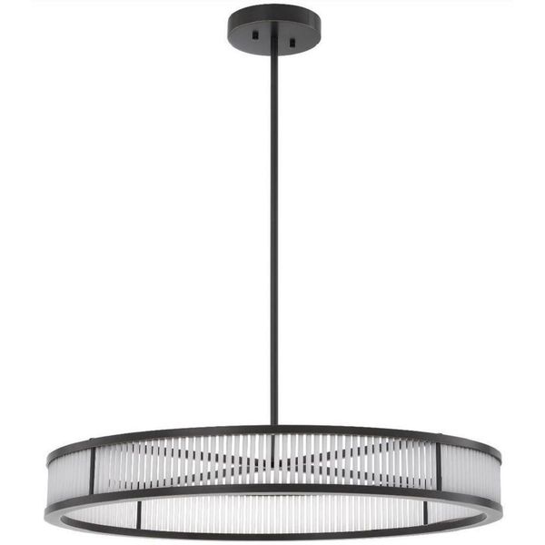 Casa Padrino Lampadario A Led Colore Bronzo/Bianco Ø 90 X H. 15 Cm - Lampadario Moderno Rotondo Dimmerabile - Qualità-image