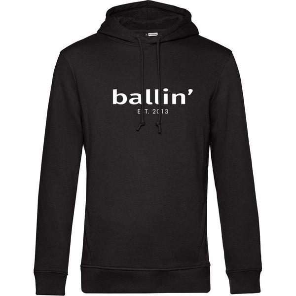 Felpa Con Cappuccio Ballin Est. 2013 Basic Nero - Taglia Xs-image
