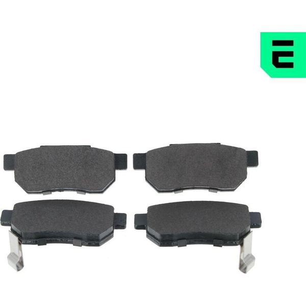 Set Di Pastiglie Freno Posteriori Optimal Pastiglie Freno Per Honda Crx Ii (Ed, Ee) BP-09462-image