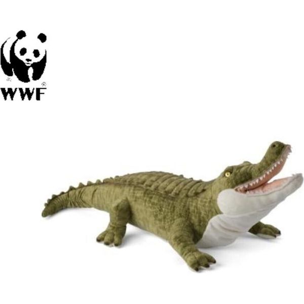 Wwf Coccodrillo Giocattolo Di Peluche (90 Cm) Realistico Peluche Giocattolo Morbido Figura Peluche-image