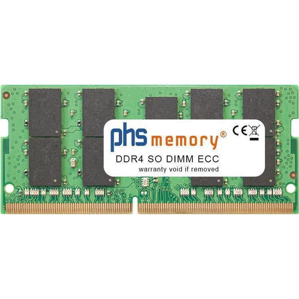 Phs-Memory 16 Gb Di Memoria Ram Per Asrock X570D4I-2T DDR4 So Dimm Ecc 2666Mhz PC4-2666V-P (SP357236)-image