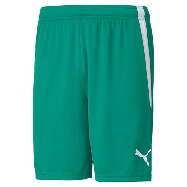 Puma Calcio Squadraliga Pantaloncini Uomo Verde Bianco Taglia Xxxl-image