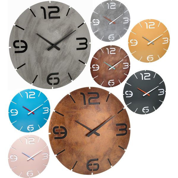 Tfa Dostmann 60.3536.07 Orologio Da Parete Radiocomandato 350 Mm X 35 Mm Giallo Sole (60.3536.07)-image