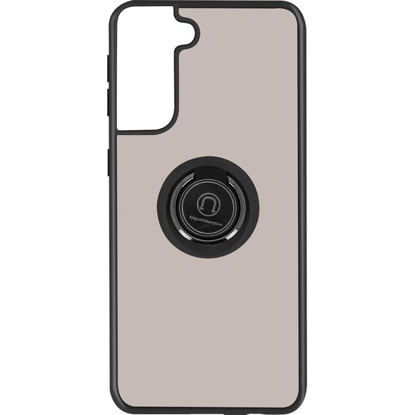 Avizar, Custodia Ibrida Per Cellulare Con Supporto Per Anello Per Samsung Galaxy S21 Plus, Nero-image