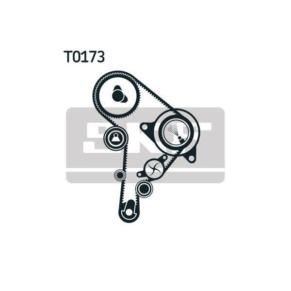 Ingranaggio Di Distribuzione Vw 1.9Sdi Con Pompa-image