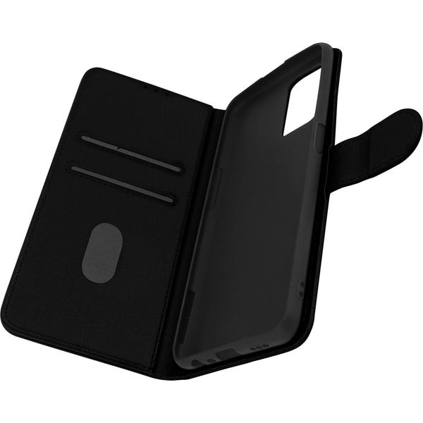 Avizar, Custodia In Pelle Finta Con Funzione Di Supporto Per Oppo A74 5G, Oppo A54 5G, Nero-image