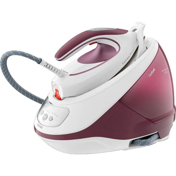 Tefal Express Protect SV9201E0 Steam Ironing Station 2800 W 1.8 L Durilium Airglide Autoclean Soleplate Purple, White-image