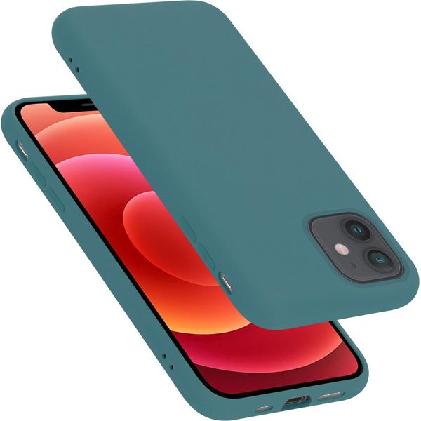 Cadorabo Custodia Protettiva Per Apple Iphone 12 Mini Custodia In Verde Telefono Cellulare Custodia Cover Tpu Etui-image