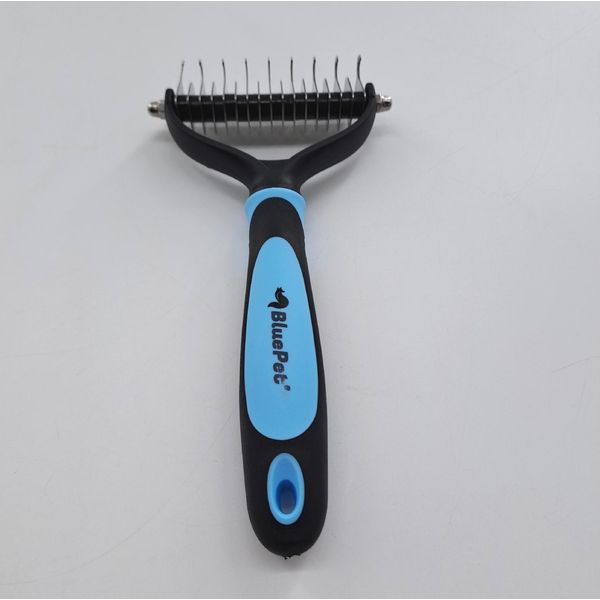 Bluepet Unterwolltoll Spazzola Per Cani Spazzola Per Gatti A Pelo Lungo Pettine Per Sottopelo Rimuove I Peli-image