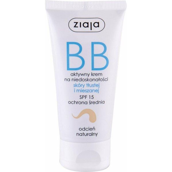 Ziaja Bb Active Cream Per Le Imperfezioni Della Pelle Grassa E Mista Tonalità Naturale, 50 Ml-image