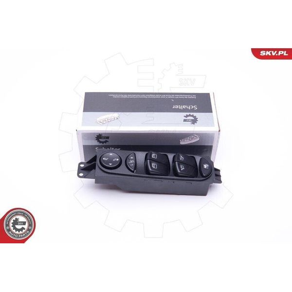 Esen Skv 37SKV063 Interruttore Alzacristalli Adatto Per MERCEDES-BENZ Vito Bus (W639) Interruttore Alzacristalli Anteriore-image