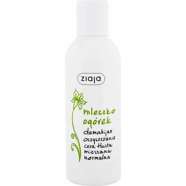 Ziaja Latte Cosmetico Al Cetriolo Struccante/Detergente Per Pelli Grasse/Combinate, 200 Ml-image