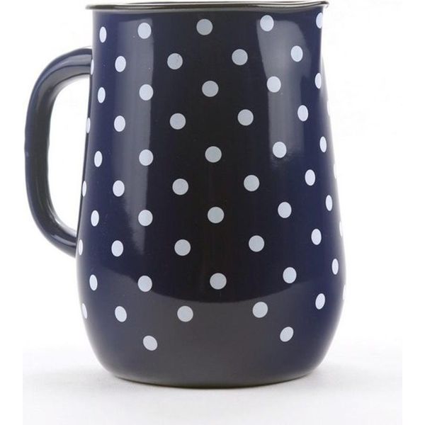 Belis Brocca Smaltata Belis/Sfinx, Blu, Punto Bianco, 2,5 L-image