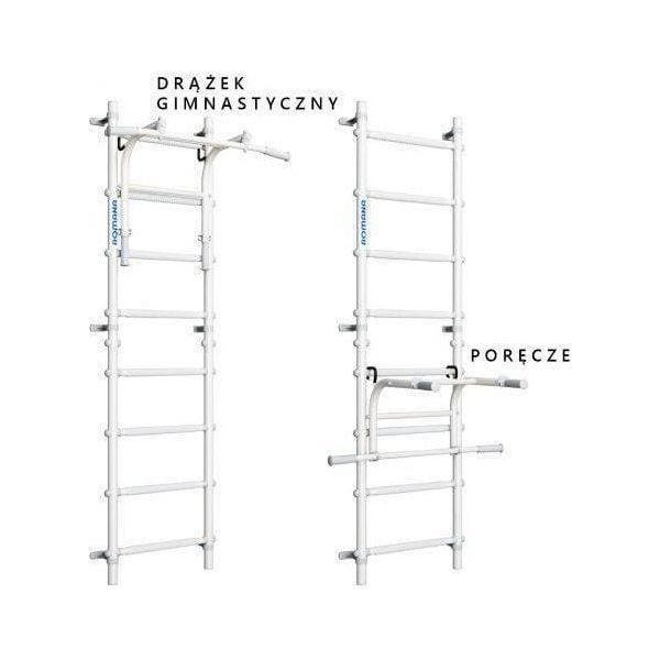 Barre Da Parete In Metallo Per La Stanza Dei Bambini Next Basic | Barra Per Pull-Up | Barre Per Dip-image