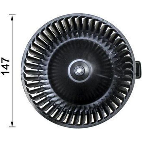 Puleggia Per Cinghia Soffiante Interna Con Nervatura A V 119Mm Mahle Per Bmw 5-image