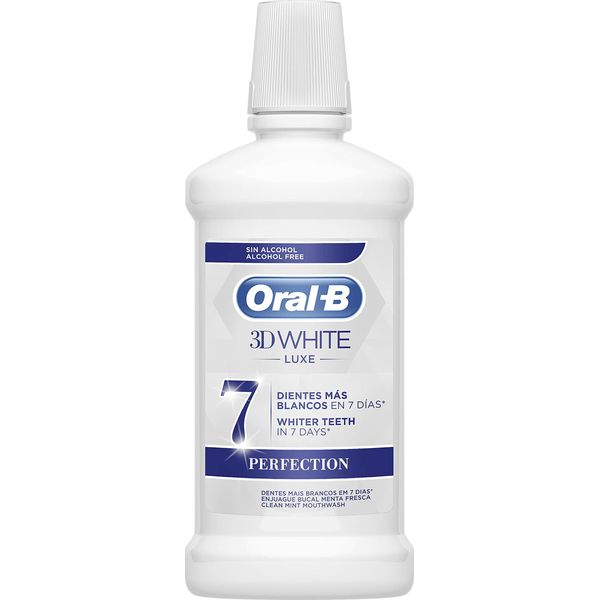 Oral B Colutorio 3D White Luxe Perfection 500Ml-image