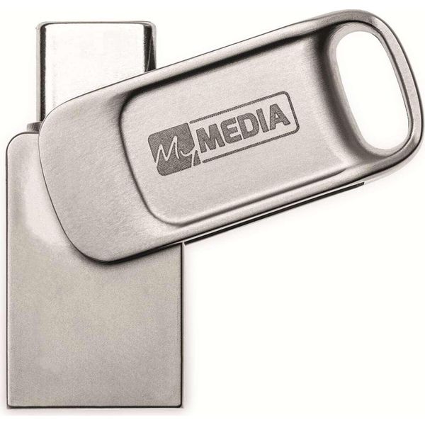 Chiavetta Usb Mymedia Mydual, Usb 2.0, Tipo A/C, 64 Gb-image