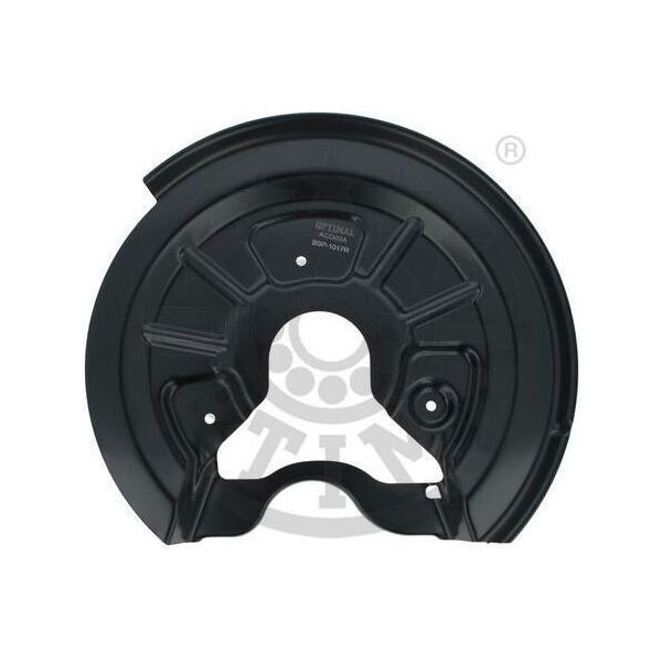 Optimal Piastra Paraspruzzi Disco Freno Per Vw Golf Vi (5K1) Posteriore Destro BSP-1017R Piastra Di Ancoraggio-image