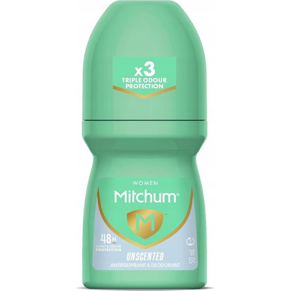 Mitchum Donna Roll-On Antitraspirante Senza Profumazione 48 Ore Protezione 50Ml-image