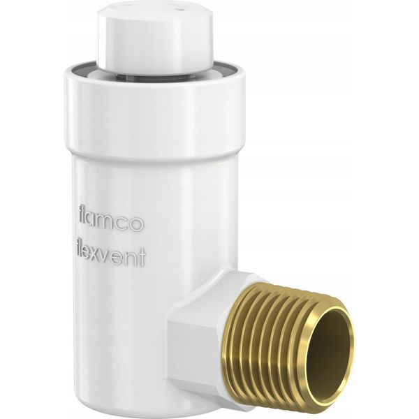 Flamco Disaeratore Automatico A Galleggiante Flexvent 1/2" Ag Bianco, 27711"-image